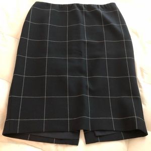 Ann Taylor Navy Pencil Skirt